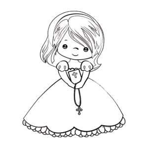 Niña de comunión