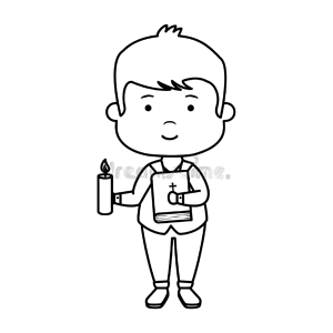 Niño de comunión